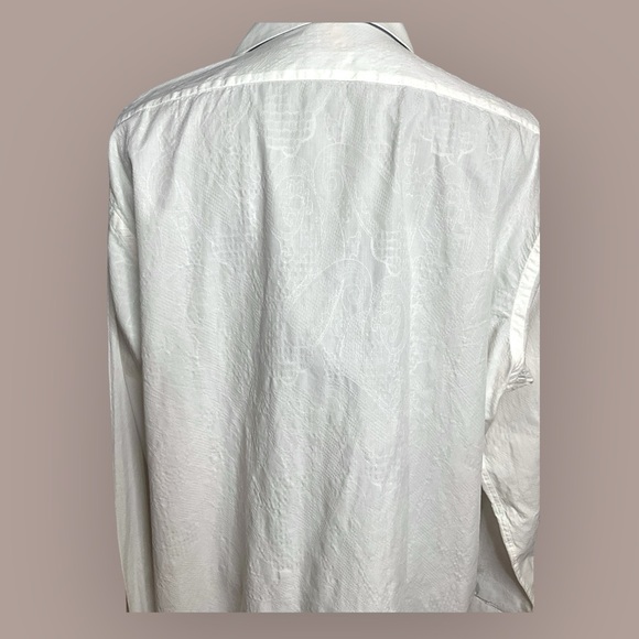 Thomas Dean button down long sleeve shirt, size 2XLT - Picture 6 of 7